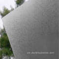 Placa de ducha de policarbonato sólido esmerilado translúcido